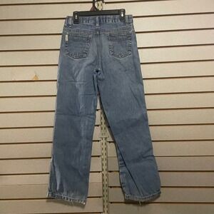 Cinch Boys Blue Denim Jeans Straight Leg Medium Wash Western Rodeo Size 12R